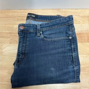 DUER Men's Slim Fit Dark Blue Jeans